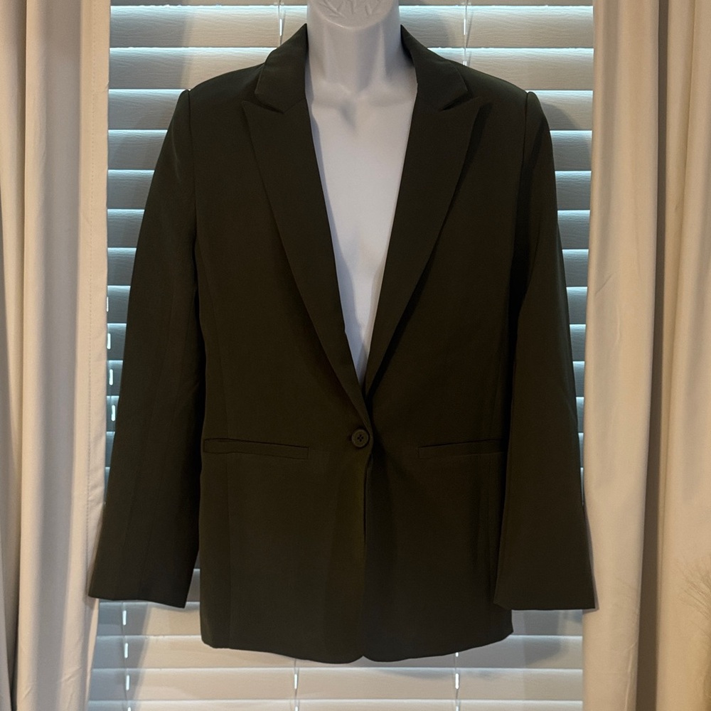 Endless Rose Hunter Green Women's Blazer